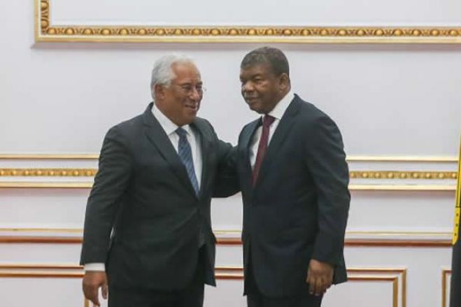 PM de Portugal convida João Lourenço para as comemorações dos 50 anos do 25 de Abril