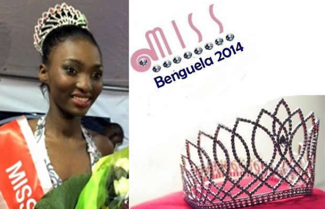 Marcelina Kazengay de 21 anos eleita Miss Benguela 2014