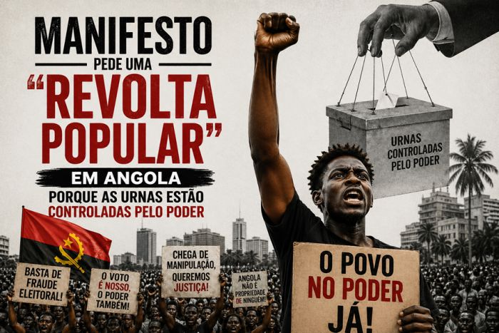 Manifesto pede uma “revolta popular” em Angola porque as urnas estão controladas pelo poder
