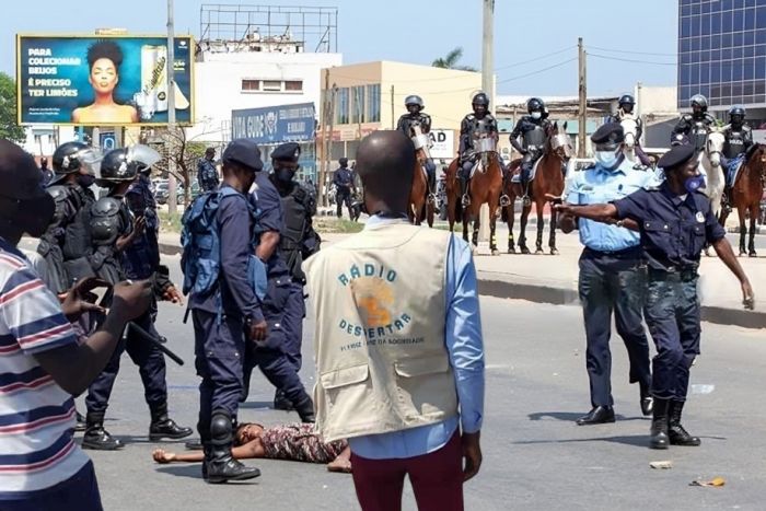 Sindicato admite ação judicial contra polícia angolana após detenção de jornalista