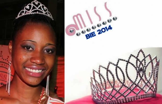 Elvira Londaka de 17 anos eleita miss Bie 2014