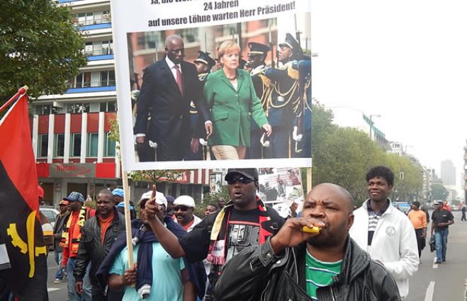 Antigos trabalhadores angolanos voltam a sair à rua na Alemanha