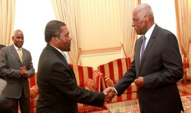 Presidente da República recebe líder da Unita, Isaías Samakuva
