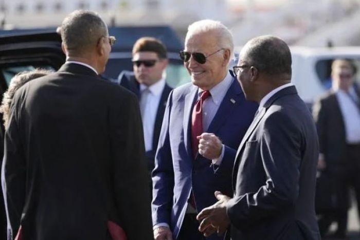 Presidente Joe Biden já em Angola