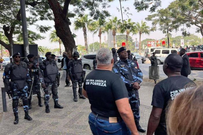 Guarda Presidencial impede líderes da FPU de entregar carta ao Tribunal Supremo