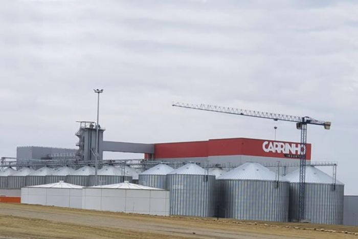 Carrinho recebe crédito de 57 milhões de euros do Dautsche Bank para fábrica de processamento de soja e girassol