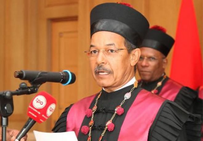 O presidente do Tribunal Constitucional, Rui Constantino da Cruz Ferreira,