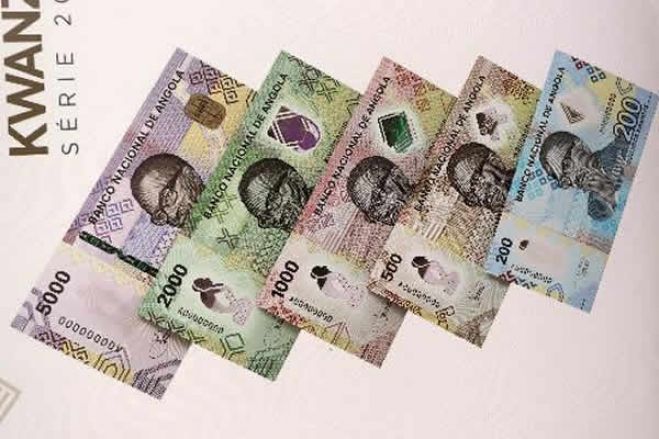 BNA gastou 30 milhões de dólares para produzir novas notas do kwanza