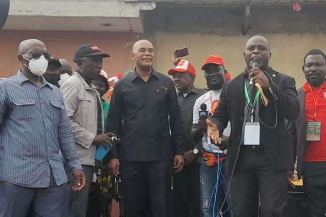 Adalberto Costa Júnior em Cabinda: "Ambiente pré-eleitoral "não é bom"