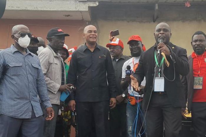Adalberto Costa Júnior em Cabinda: "Ambiente pré-eleitoral "não é bom"
