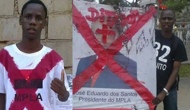 Jovem activista angolano Nito Alves de 17 anos