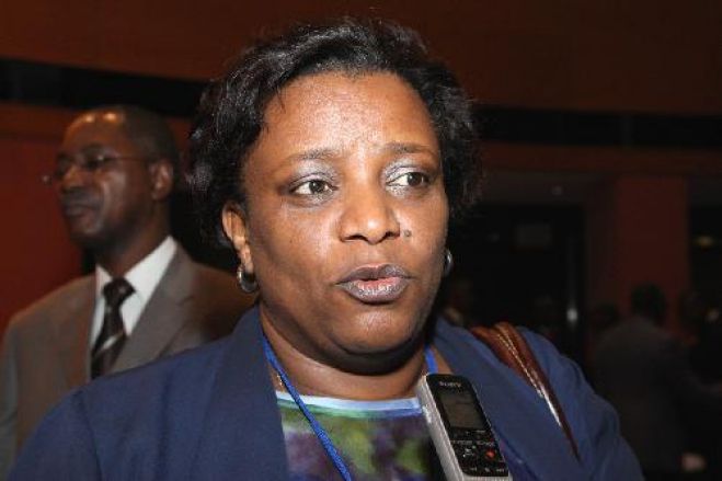 A governadora provincial de Cabinda Aldina da Lomba Catembo