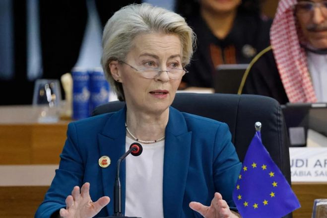 Von der Leyen destaca Corredor do Lobito e cooperação com Angola em cimeira em Roma