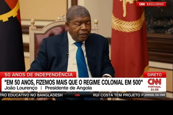 Íntegra da entrevista do Presidente da República, João Lourenço, concedida à CNN Portugal