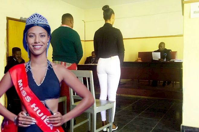 Ex-miss Huila, Beatriz Alves condena a dois ano de prisão por roubo qualificado