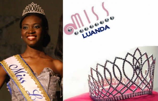 Andreia João Dias de 19 Anos foi eleita Miss Luanda 2014