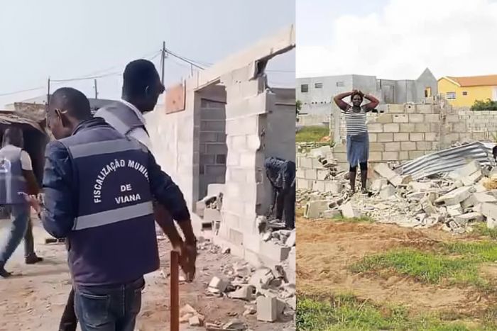 Administração de Talatona demole mais de 100 casas e uma igreja