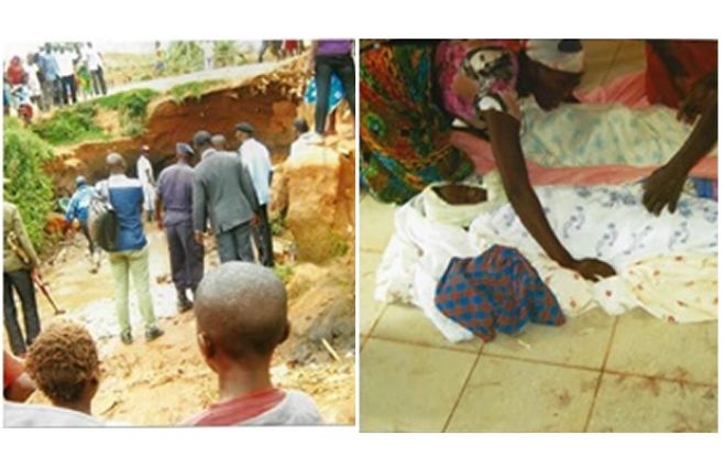 Poço de água desaba e mata seis pessoas das quais uma mulher gravida