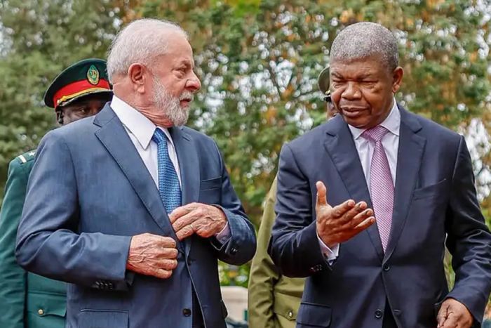 João Lourenço e Presidente do Brasil, Lula da Silva analisam parceria agropecuária