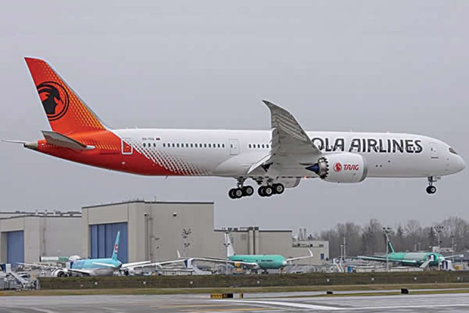 TAAG recebe autorização para operar Boeing 787-9 Dreamliner em rotas para a Europa