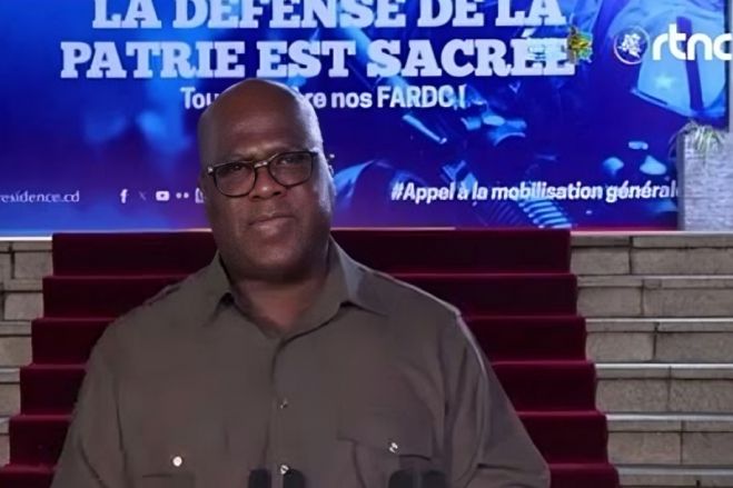 Presidente da RDCongo alerta para risco de escalada regional após queda de Goma