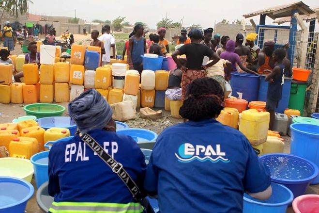 Luanda com défice de 1,2 milhões de metros cúbicos de água para consumo diário