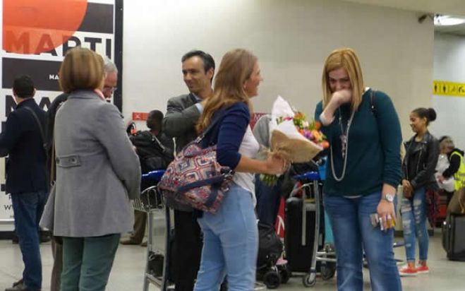Chegadas no Aeroporto da Portela, Lisboa