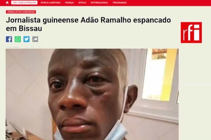 TV Zimbo terá usado imagem de jornalista guineense para "enganar" opinião pública