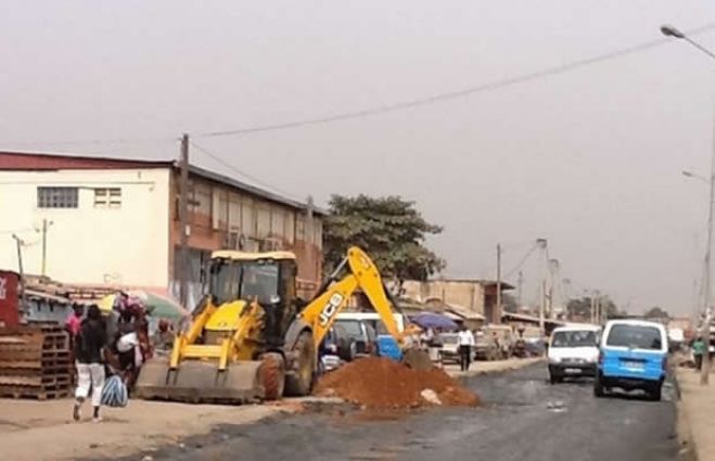 Obras nas ruas de Luanda arrancam hoje e condicionam trânsito durante seis meses