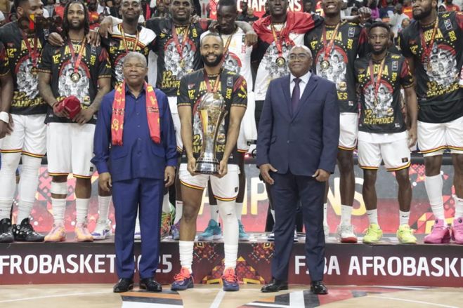 Afrobasket’2025: Angola conquista 12.º título e regressa ao topo africano