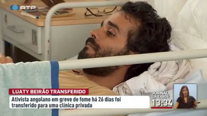 Estão à espera de que Luaty morra?