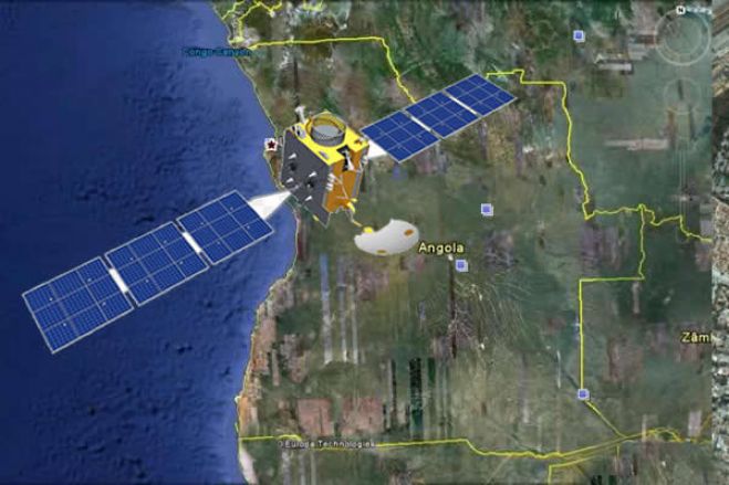 AngoSat-2 atinge posição de operar e entra na fase final de testes