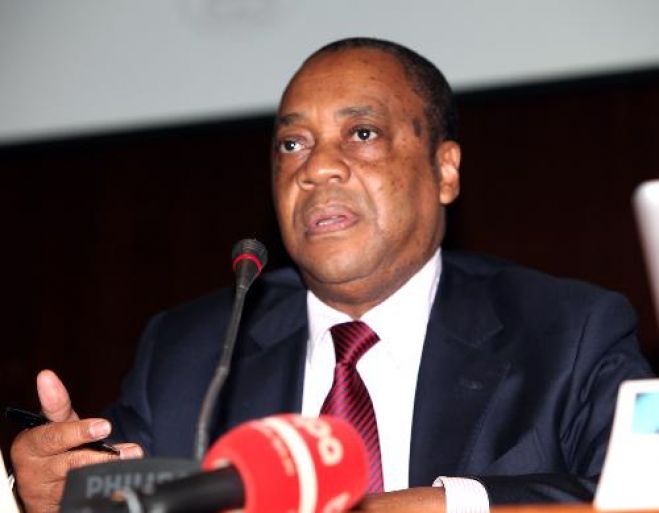 Aguinaldo Jaime, fala aos presentes a Conferência