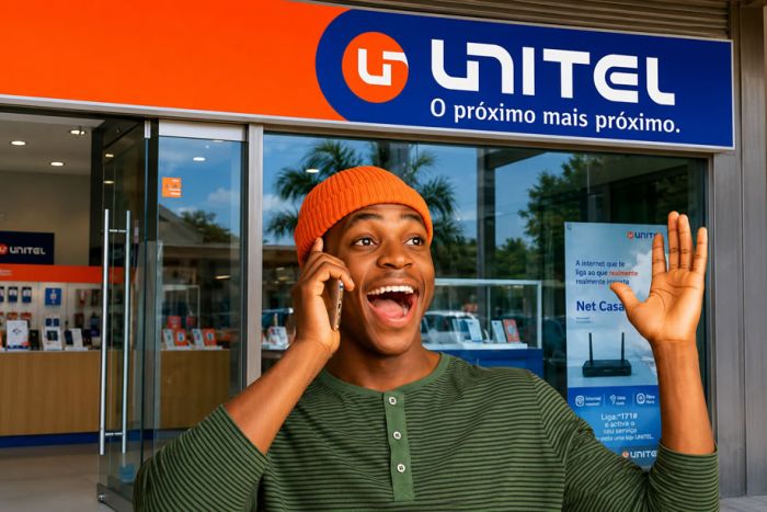 Unitel anuncia reposição total dos serviços uma semana após ciberataque