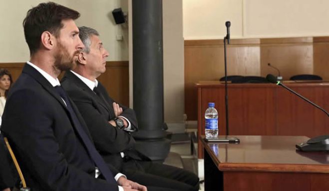 Messi condenado a 21 meses de prisão por fraude fiscal