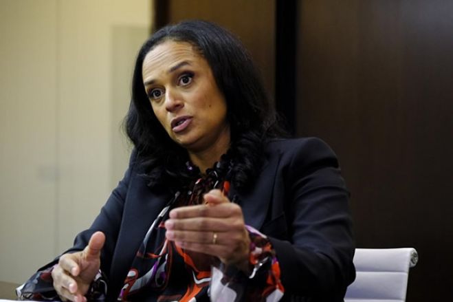Isabel dos Santos partilha texto que acusa Jornal de Angola de incentivar uma "Primavera Árabe" no país