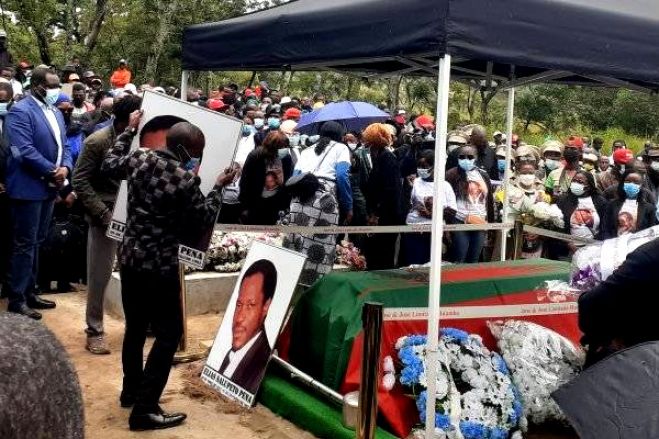 Restos mortais de Salupeto Pena foram enterrados em Lopitanga