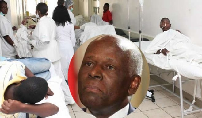 Presidente doente num país enfermo