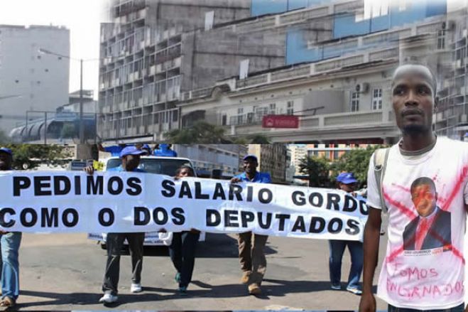 Trabalhadores angolanos marcham no sábado em protesto contra aumento do custo de vida
