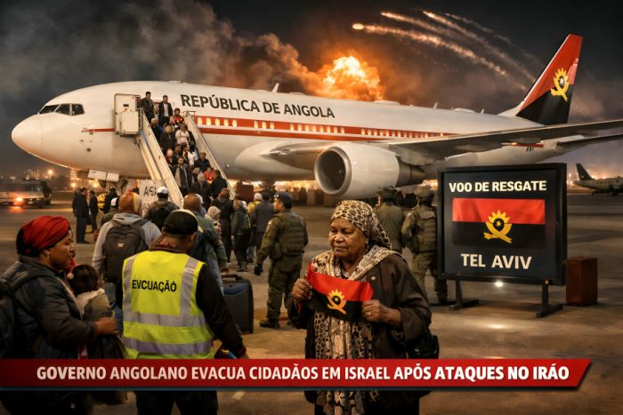 Governo angolano evacua cidadãos em Israel após ataques no Irão