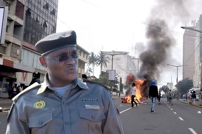 Polícia moçambicana diz que "basta" de manifestações e "terrorismo urbano"