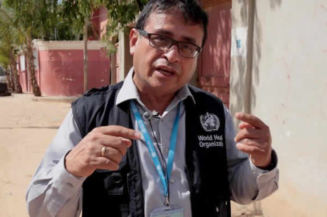 Representante da OMS em Angola: "Não se pensa que a doença vai terminar em poucos meses"