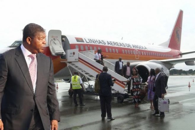 João Lourenço, aviões, FMI e gaviões na TAAG