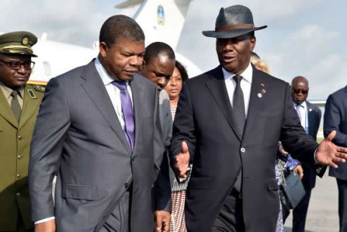 João Lourenço e Presidente Alassane Ouattara