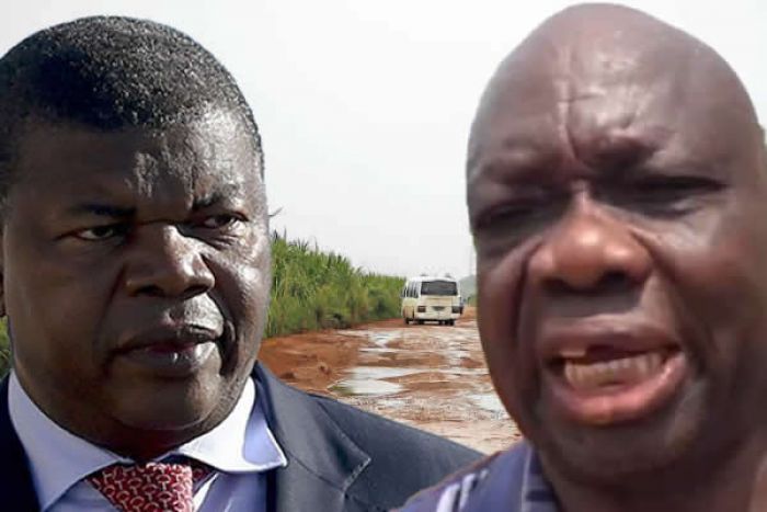 João Lourenço e Makuta Nkondo "preparam" visita a uma aldeia de carro