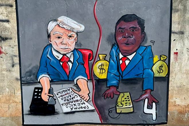 Novo grafite surpreende as ruas de Luanda