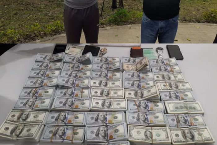 PN detém dois cidadãos suspeita de falsificar 250 mil dólares