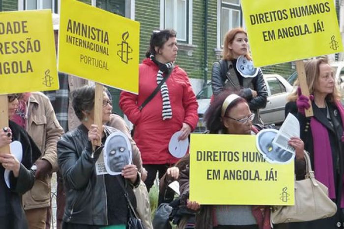 Amnistia Portugal condena "abuso de poder do Estado" angolano