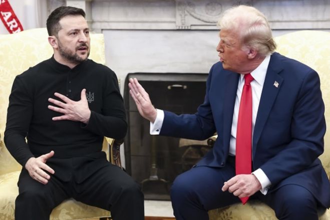 Trump acusa Zelensky de “desrespeito” no Salão Oval da Casa Branca