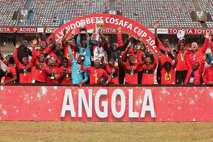 Angola vence África do Sul por 3-0 e conquista Taça COSAFA